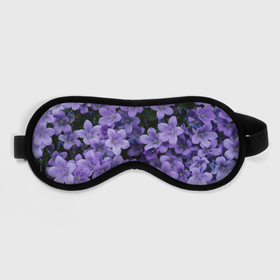 Маска для сна 3D с принтом Фиолетовый цвет весны , внешний слой — 100% полиэфир, внутренний слой — 100% хлопок, между ними — поролон |  | art | casual | весенний | весна | градиент | зелень | растения | структура | текстура | цветы