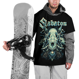 Накидка на куртку 3D с принтом Sabaton , 100% полиэстер |  | Тематика изображения на принте: heavy metal | sabaton | группы | метал | музыка | сабатон | хэви метал