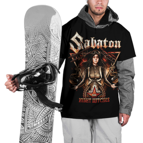 Накидка на куртку 3D с принтом Sabaton , 100% полиэстер |  | heavy metal | sabaton | группы | метал | музыка | сабатон | хэви метал