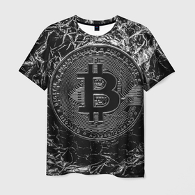 Мужская футболка 3D с принтом БИТКОИН | BITCOIN в Тюмени, 100% полиэфир | прямой крой, круглый вырез горловины, длина до линии бедер | Тематика изображения на принте: bitcoin | blockchain | btc | cardano | crypto | ethereum | polkadot | tether | xrp | бинанс | биткоин | блокчейн | валюта | деньги | криптовалюта | майнер | майнинг | цифровая валюта | цифровое золото | эфир