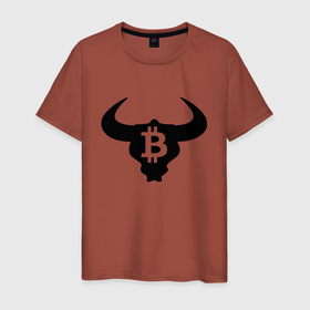 Мужская футболка хлопок с принтом BITCOIN CRYPTOCURRENCE (Z) в Белгороде, 100% хлопок | прямой крой, круглый вырез горловины, длина до линии бедер, слегка спущенное плечо. | Тематика изображения на принте: binance coin | bitcoin | blockchain | btc | cardano | crypto | ethereum | litecoin | polkadot | tether | xrp | биткоин | блокчейн | валюта | деньги | криптовалюта | майнер | майнинг | цифровая валюта | цифровое золото | эфир