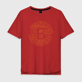 Мужская футболка хлопок Oversize с принтом БИТКОИН | BITCOIN в Белгороде, 100% хлопок | свободный крой, круглый ворот, “спинка” длиннее передней части | bitcoin | blockchain | btc | cardano | crypto | ethereum | polkadot | tether | xrp | бинанс | биткоин | блокчейн | валюта | деньги | криптовалюта | майнер | майнинг | цифровая валюта | цифровое золото | эфир