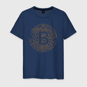 Мужская футболка хлопок с принтом БИТКОИН | BITCOIN в Белгороде, 100% хлопок | прямой крой, круглый вырез горловины, длина до линии бедер, слегка спущенное плечо. | bitcoin | blockchain | btc | cardano | crypto | ethereum | polkadot | tether | xrp | бинанс | биткоин | блокчейн | валюта | деньги | криптовалюта | майнер | майнинг | цифровая валюта | цифровое золото | эфир