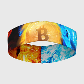 Повязка на голову 3D с принтом БИТКОИН | BITCOIN FIRE в Кировске,  |  | Тематика изображения на принте: bitcoin | blockchain | btc | cardano | crypto | ethereum | polkadot | tether | xrp | бинанс | биткоин | блокчейн | валюта | деньги | криптовалюта | майнер | майнинг | цифровая валюта | цифровое золото | эфир
