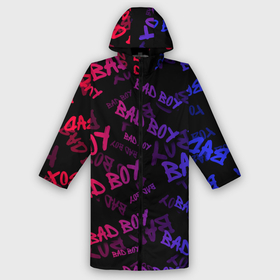 Дождевик унисекс 3D с принтом Bad Boy в городе Новоалтайск,  |  | bad | boy | human | man | street | style | sueta | vip | вип | мальчик | наводить | надпись | пацанская | пацанские | стиль | суета | суету | текстура | уличный | человек