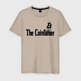 Мужская футболка хлопок с принтом БИТКОИН | BITCOIN COINFATHER , 100% хлопок | прямой крой, круглый вырез горловины, длина до линии бедер, слегка спущенное плечо. | bitcoin | blockchain | btc | cardano | crypto | ethereum | polkadot | tether | xrp | бинанс | биткоин | блокчейн | валюта | деньги | криптовалюта | майнер | майнинг | цифровая валюта | цифровое золото | эфир