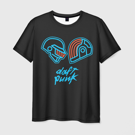 Мужская футболка 3D с принтом Daft Punk в Екатеринбурге, 100% полиэфир | прямой крой, круглый вырез горловины, длина до линии бедер | acces | after | all | better | crush | da | daft | dance | discovery | faster | funk | get | harder | homework | human | instant | lose | lucky | memories | more | one | punk | random | stronger | time | to | yourself | бангальтер | дафт 