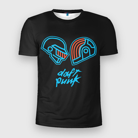 Мужская футболка 3D спортивная с принтом Daft Punk в Екатеринбурге, 100% полиэстер с улучшенными характеристиками | приталенный силуэт, круглая горловина, широкие плечи, сужается к линии бедра | acces | after | all | better | crush | da | daft | dance | discovery | faster | funk | get | harder | homework | human | instant | lose | lucky | memories | more | one | punk | random | stronger | time | to | yourself | бангальтер | дафт 