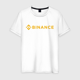 Мужская футболка хлопок с принтом BINANCE | БИНАНС БИРЖА , 100% хлопок | прямой крой, круглый вырез горловины, длина до линии бедер, слегка спущенное плечо. | bitcoin | blockchain | btc | cardano | crypto | ethereum | polkadot | tether | xrp | бинанс | биткоин | блокчейн | валюта | деньги | криптовалюта | майнер | майнинг | цифровая валюта | цифровое золото | эфир
