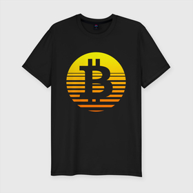 Мужская футболка хлопок Slim с принтом БИТКОИН | BITCOIN (Z) в Кировске, 92% хлопок, 8% лайкра | приталенный силуэт, круглый вырез ворота, длина до линии бедра, короткий рукав | binance coin | bitcoin | blockchain | btc | cardano | crypto | ethereum | litecoin | polkadot | tether | xrp | биткоин | блокчейн | валюта | деньги | криптовалюта | майнер | майнинг | цифровая валюта | цифровое золото | эфир