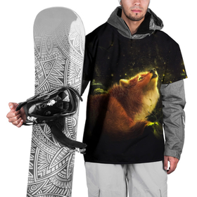 Накидка на куртку 3D с принтом Лисица в Тюмени, 100% полиэстер |  | Тематика изображения на принте: fox | foxy | животное | звери | лиса | лисенок | лисичка | милая | рыжая | фокс