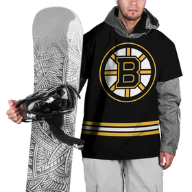Накидка на куртку 3D с принтом Бостон Брюинз (Форма1) в Петрозаводске, 100% полиэстер |  | Тематика изображения на принте: nhl | бостон брюинз | бостон брюинз форма | нхл | хоккей