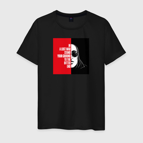 Мужская футболка хлопок с принтом Егор Летов в Белгороде, 100% хлопок | прямой крой, круглый вырез горловины, длина до линии бедер, слегка спущенное плечо. | гражданская оборона | егор летов | панкрок | рок