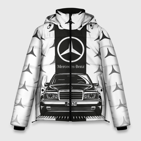 Мужская зимняя куртка 3D с принтом MERCEDES BENZ в Новосибирске, верх — 100% полиэстер; подкладка — 100% полиэстер; утеплитель — 100% полиэстер | длина ниже бедра, свободный силуэт Оверсайз. Есть воротник-стойка, отстегивающийся капюшон и ветрозащитная планка. 

Боковые карманы с листочкой на кнопках и внутренний карман на молнии. | amg | auto | car | mercedes | mercedes benz | mercedes c | mercedes e | mercedes s | sport car. | авто | автомобиль | амг | гелендваген | мерс | мерседес | спорт
