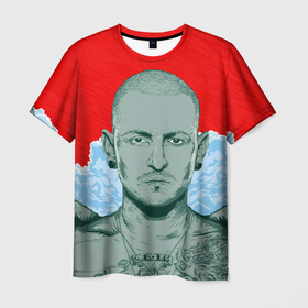 Мужская футболка 3D с принтом LINKIN PARK в Петрозаводске, 100% полиэфир | прямой крой, круглый вырез горловины, длина до линии бедер | bennington | chester | linkin park | rock | беннингтон | линкин парк | рок | честер