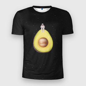 Мужская футболка 3D спортивная с принтом Космокадо , 100% полиэстер с улучшенными характеристиками | приталенный силуэт, круглая горловина, широкие плечи, сужается к линии бедра | Тематика изображения на принте: avocado | drift | drifting | fruits | galaxy | milky | moon | planet | plant | ship | space | spaceship | star | suit | to | way | авокадо | галактика | звезда | корабль | космический | космонавт | космос | луна | млечный | планета | путь | растение | ска
