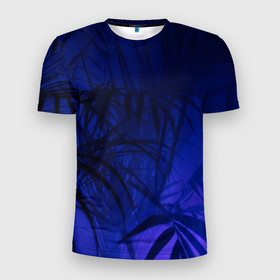 Мужская футболка 3D спортивная с принтом Тихие джунгли в Белгороде, 100% полиэстер с улучшенными характеристиками | приталенный силуэт, круглая горловина, широкие плечи, сужается к линии бедра | джунгли | красиво | лес | лето | листья | пляж | растения