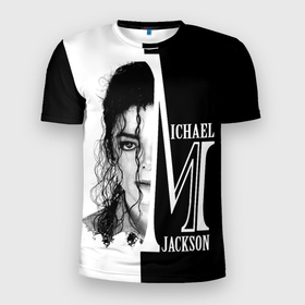Мужская футболка 3D спортивная с принтом Майкл Джексон в Екатеринбурге, 100% полиэстер с улучшенными характеристиками | приталенный силуэт, круглая горловина, широкие плечи, сужается к линии бедра | бог танца | красивый звук | милый и очаровательный | самый популярный певец в мире