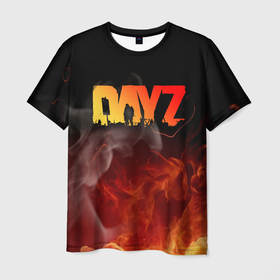 Мужская футболка 3D с принтом DAYZ / ДЕЙЗИ в Екатеринбурге, 100% полиэфир | прямой крой, круглый вырез горловины, длина до линии бедер | apocalypse | dayz | game | апокалипсис | дейзи | игра