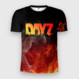 Мужская футболка 3D спортивная с принтом DAYZ / ДЕЙЗИ в Санкт-Петербурге, 100% полиэстер с улучшенными характеристиками | приталенный силуэт, круглая горловина, широкие плечи, сужается к линии бедра | apocalypse | dayz | game | апокалипсис | дейзи | игра