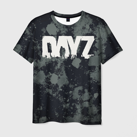 Мужская футболка 3D с принтом DayZ | Mud logo в Кировске, 100% полиэфир | прямой крой, круглый вырез горловины, длина до линии бедер | dayz | dayz logo | mud | standalone | грязь | дейз | дейз логотип