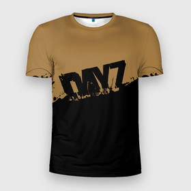 Мужская футболка 3D спортивная с принтом DayZ в Санкт-Петербурге, 100% полиэстер с улучшенными характеристиками | приталенный силуэт, круглая горловина, широкие плечи, сужается к линии бедра | dayz | дей з | дейзи | зомби | игра