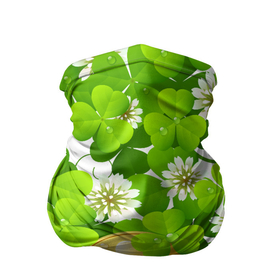 Бандана-труба 3D с принтом Ирландский Клевер и Монетка в Петрозаводске, 100% полиэстер, ткань с особыми свойствами — Activecool | плотность 150‒180 г/м2; хорошо тянется, но сохраняет форму | день ирландии | зеленая | зеленый | ирландец | ирландская | ирландский | клевер | монета | патрик | с патриком