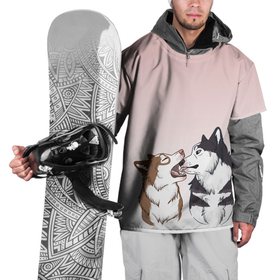 Накидка на куртку 3D с принтом Хаски играют в Екатеринбурге, 100% полиэстер |  | акито | вместе | волк | волки | гав | друг | зевает | играют | кусь | лижет | облизывают | пара | пес | питомец | рисунок | собака | собачка | хаски