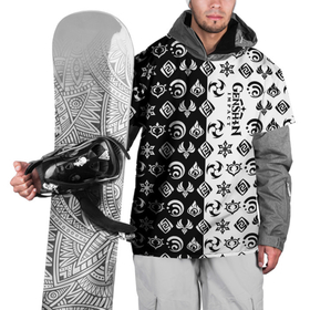 Накидка на куртку 3D с принтом Genshin Impact в Петрозаводске, 100% полиэстер |  | anime | game | zelda | аниме | геншин | дилюк | игра | импакт | итэр | люмин | молитва | паймон | тейват