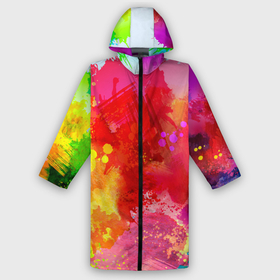 Дождевик унисекс 3D с принтом брызги краски в городе Новоалтайск,  |  | tie dye | акварель | акрил | арт | брызги | взрыв | живописец | краска | краски | масло | микс | смесь | тай дай | тайдай | фестиваль | холи | художник | ярко