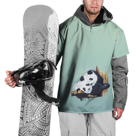 Накидка на куртку 3D с принтом акварельные панды в Кировске, 100% полиэстер |  | акварель | двое | животные | звери | мило | мишки | обнимашки | панды | пара | природа | рисунок