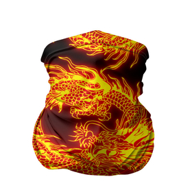 Бандана-труба 3D с принтом ДРАКОН , 100% полиэстер, ткань с особыми свойствами — Activecool | плотность 150‒180 г/м2; хорошо тянется, но сохраняет форму | china | dragon | fire | абстракция | дракон | китай | мифические существа | огонь | узор.