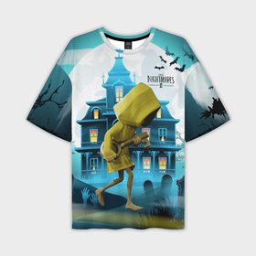 Мужская футболка oversize 3D с принтом Little   Nightmares        2 в Тюмени,  |  | Тематика изображения на принте: little nightmares | страшилка | страшная игра | ужас | хоррор