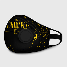 Маска из неопрена с принтом LITTLE NIGHTMARES | ЛИТЛ НАЙТМ в городе Новоалтайск, неопрен 100% | Форма огибающая нос. Резинки для ушей с дополнительной резинкой на затылке. Клапан для выдоха для активного дыхания при занятиях спортом. Эластичный материал маски и окантовки для лучшего растяжения и прилегания маски.  | Тематика изображения на принте: kid | little nightmares | little nightmares 2 | six | yellow | жёлтый | игры | комиксы | литл найтмерс | шестая