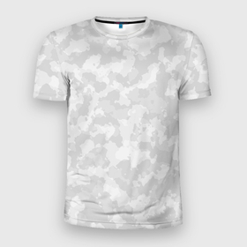 Мужская футболка 3D спортивная с принтом СНЕЖНЫЙ КАМУФЛЯЖ в Тюмени, 100% полиэстер с улучшенными характеристиками | приталенный силуэт, круглая горловина, широкие плечи, сужается к линии бедра | Тематика изображения на принте: 23 февраля | camo | camouflage | fck | military | армейские | армия | военные | городской | зима | камуфляж | камуфляжный | лес | милитари | море | морской | мужчинам | патриот | пиксельный | подарок | праздник