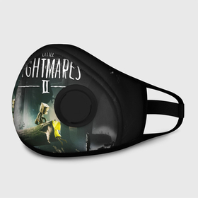 Маска из неопрена с принтом LITTLE NIGHTMARES | ЛИТЛ НАЙТМ в городе Новоалтайск, неопрен 100% | Форма огибающая нос. Резинки для ушей с дополнительной резинкой на затылке. Клапан для выдоха для активного дыхания при занятиях спортом. Эластичный материал маски и окантовки для лучшего растяжения и прилегания маски.  | Тематика изображения на принте: kid | little nightmares | little nightmares 2 | six | yellow | жёлтый | игры | комиксы | литл найтмерс | шестая