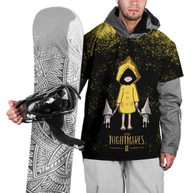 Накидка на куртку 3D с принтом Little Nightmares в Тюмени, 100% полиэстер |  | bandai | game | indie | little | namco | nightmares | игра | инди | квест | маленькие | моно | платформер | хоррор | шестая