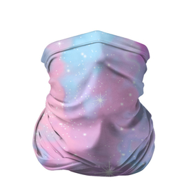 Бандана-труба 3D с принтом Просто космос в Екатеринбурге, 100% полиэстер, ткань с особыми свойствами — Activecool | плотность 150‒180 г/м2; хорошо тянется, но сохраняет форму | space | вселенная | звезды | космос | розовый космос