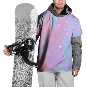 Накидка на куртку 3D с принтом Просто космос в Екатеринбурге, 100% полиэстер |  | Тематика изображения на принте: space | вселенная | звезды | космос | розовый космос
