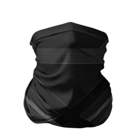 Бандана-труба 3D с принтом Хромированная Сталь в Тюмени, 100% полиэстер, ткань с особыми свойствами — Activecool | плотность 150‒180 г/м2; хорошо тянется, но сохраняет форму | black | iron | metall | stell | texture | white | готика | железо | мрачная | полосы | сталь | текстура | темная | чб | черная | черно белая