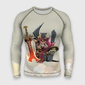 Мужской рашгард 3D с принтом Король  Dota 2 в городе Новоалтайск,  |  | dota | dota2 | game | games | moba | дитка | дота | дота2 | дотка | игра | игры | моба