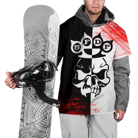 Накидка на куртку 3D с принтом Five Finger Death Punch [5] в Кировске, 100% полиэстер |  | 5fdp | 5фдп | ffdp | five finger death punch | metal | music | skeleton | sounds | метал | музыка | рок | череп