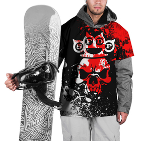 Накидка на куртку 3D с принтом Five Finger Death Punch [8] в Санкт-Петербурге, 100% полиэстер |  | Тематика изображения на принте: 5fdp | 5фдп | ffdp | five finger death punch | metal | music | skeleton | sounds | метал | музыка | рок | череп