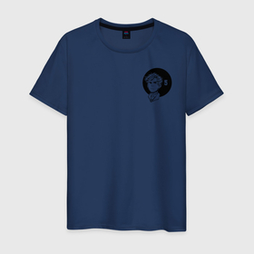 Мужская футболка хлопок с принтом Номер Пять в Санкт-Петербурге, 100% хлопок | прямой крой, круглый вырез горловины, длина до линии бедер, слегка спущенное плечо. | академия | будущее | время | мальчик | номер пять | сверхъестественный | способности | супергерой