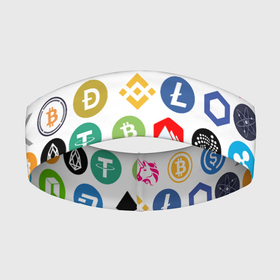 Повязка на голову 3D с принтом BITCOIN PATTERN | БИТКОИН(Z) ,  |  | binance coin | bitcoin | blockchain | btc | cardano | crypto | ethereum | polkadot | tether | xrp | биткоин | блокчейн | валюта | деньги | криптовалюта | майнер | майнинг | паттерн | цифровая валюта | цифровое золото | эфир
