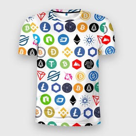 Мужская футболка 3D спортивная с принтом BITCOIN PATTERN | БИТКОИН(Z) в Кировске, 100% полиэстер с улучшенными характеристиками | приталенный силуэт, круглая горловина, широкие плечи, сужается к линии бедра | binance coin | bitcoin | blockchain | btc | cardano | crypto | ethereum | polkadot | tether | xrp | биткоин | блокчейн | валюта | деньги | криптовалюта | майнер | майнинг | паттерн | цифровая валюта | цифровое золото | эфир