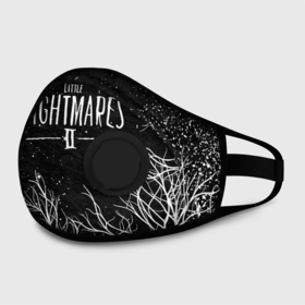 Маска из неопрена с принтом LITTLE NIGHTMARES ЛЕС в городе Новоалтайск, неопрен 100% | Форма огибающая нос. Резинки для ушей с дополнительной резинкой на затылке. Клапан для выдоха для активного дыхания при занятиях спортом. Эластичный материал маски и окантовки для лучшего растяжения и прилегания маски.  | Тематика изображения на принте: kid | little nightmares | little nightmares 2 | six | yellow | жёлтый | игры | комиксы | литл найтмерс | шестая