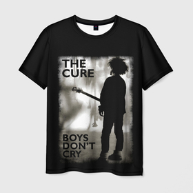 Мужская футболка 3D с принтом THE CURE , 100% полиэфир | прямой крой, круглый вырез горловины, длина до линии бедер | boys | cry | grunge | guitar | metal | music | punk | robert | rock | smyth | the cure | usa | гранж | группа | кьюр | метал | музыка | панк | рок | сша