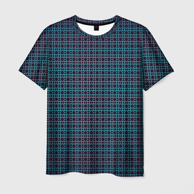 Мужская футболка 3D с принтом Абстракция в Курске, 100% полиэфир | прямой крой, круглый вырез горловины, длина до линии бедер | абстракция | линии | мысли | неон | отвлечение | фигуры