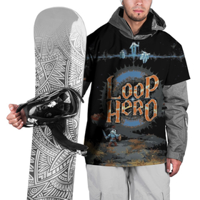 Накидка на куртку 3D с принтом Loop Hero в Кировске, 100% полиэстер |  | games | knight | loop hero | magic | rogue like | russia | steam | sword | герой петли | игры | магия | меч | рогалик | россия | рыцарь | стим